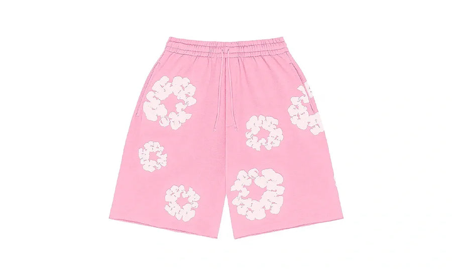 Spodenki Dresowe Denim Tears The Cotton Wreath Pink