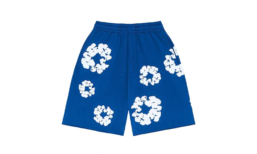Spodenki Dresowe Denim Tears The Cotton Wreath Royal Blue
