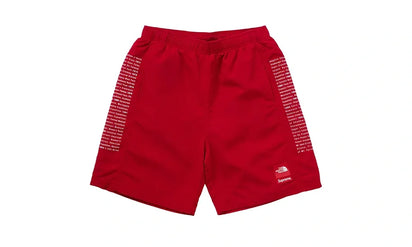Spodenki Supreme The North Face Nylon Red