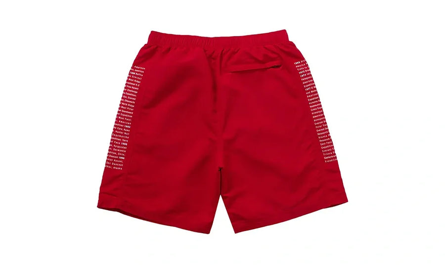 Spodenki Supreme The North Face Nylon Red - zdjęcie 2