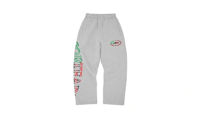 Spodnie Dresowe Corteiz x Denim Tears Cortears Royale Open Hem Sweatpant Heather Grey