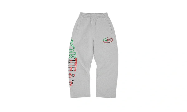 Spodnie Dresowe Corteiz x Denim Tears Cortears Royale Open Hem Sweatpant Heather Grey