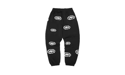 Spodnie Dresowe Corteiz x Denim Tears Island Wreath Sweatpant Black - zdjęcie 2