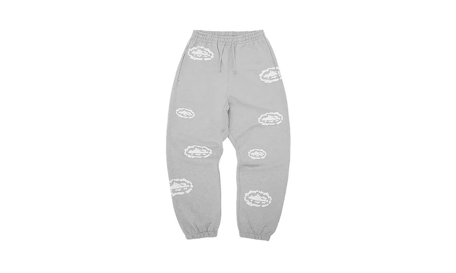 Spodnie Dresowe Corteiz x Denim Tears Island Wreath Sweatpant Heather Grey