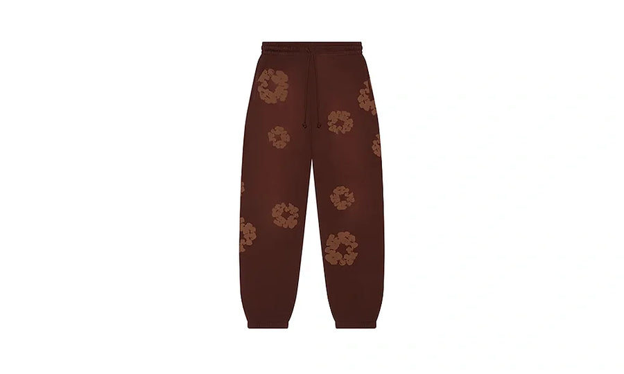 Spodnie Dresowe Denim Tears Mono Cotton Wreath Sweatpants Brown