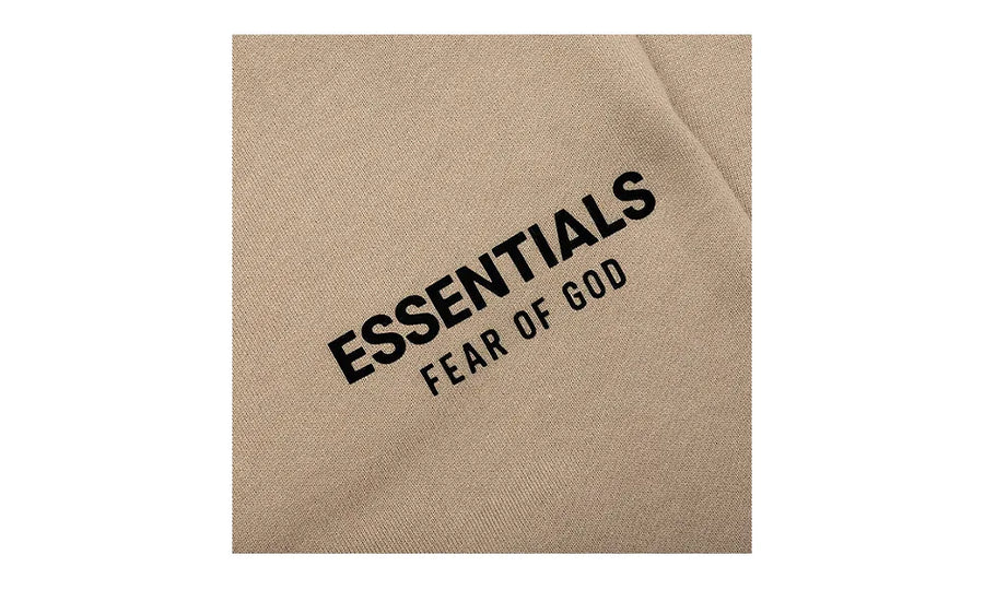 Spodnie Dresowe Fear of God Essentials Fleece Sweatpant Desert Sand (FW24) - zdjęcie 3