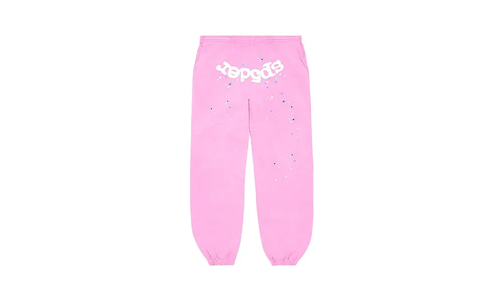 Spodnie dresowe Sp5der Atlanta Sweatpants Pink