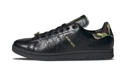 Adidas Adidas Stan Smith Bape 30th Anniversary Black czarny-brązowy - widok główny z boku | Saturaise.com
