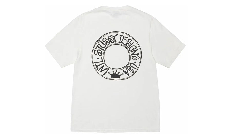 Stussy Stussy Buana Pigment Dyed Tee Natural - widok główny z boku - Streetwear