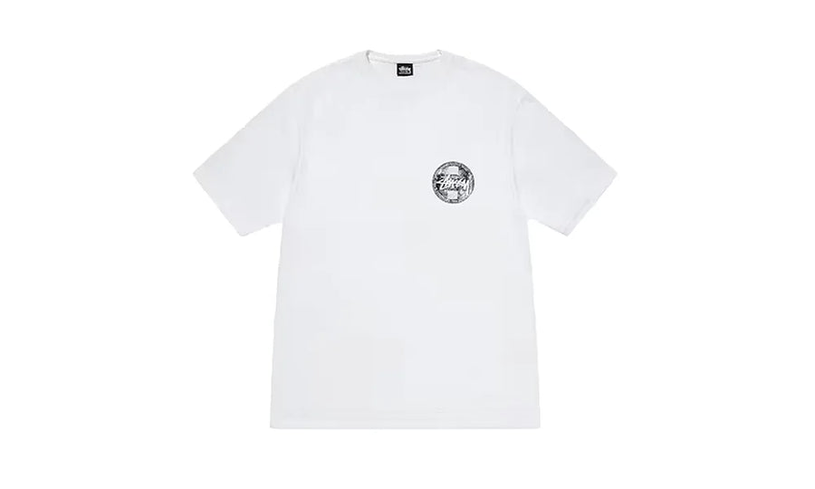 Stussy Dot Stamp Tee White