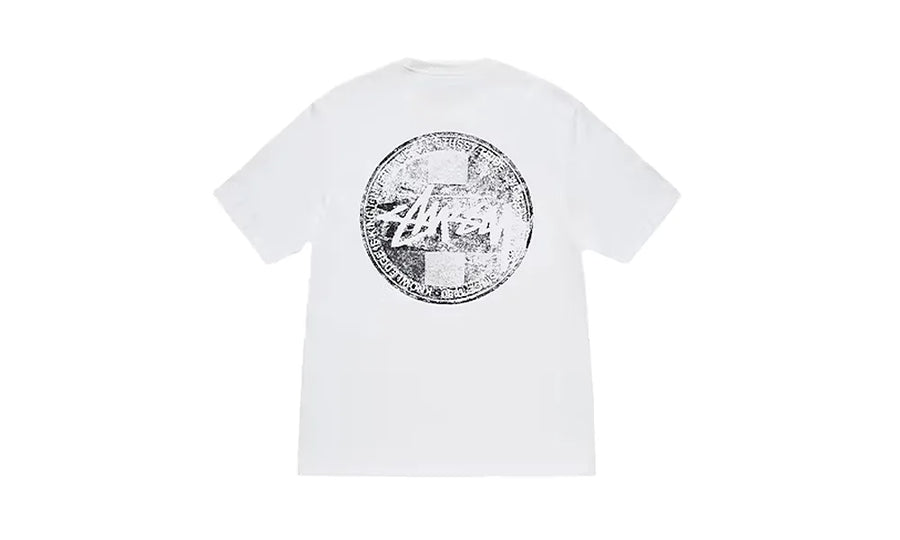 Stussy Dot Stamp Tee White - zdjęcie 2