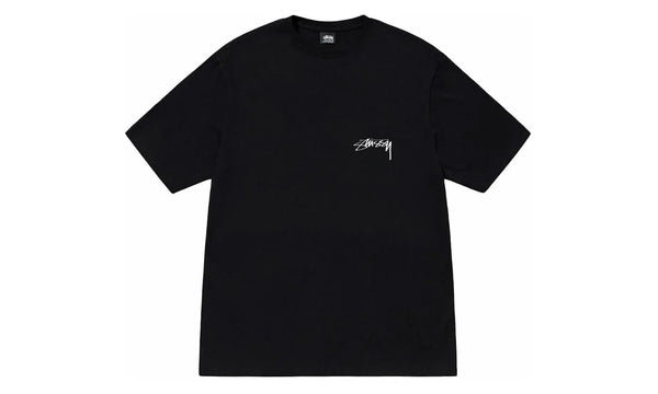 Stussy Grid Tee Black - Stussy Grid Tee Black - widok z drugiego boku - Premium Quality