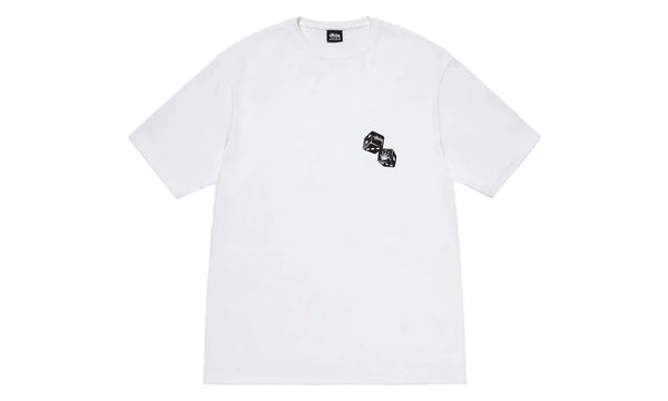 Stussy Shakers Tee White - Stussy Shakers Tee White - widok z drugiego boku - Premium Quality