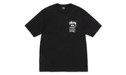 Stussy x Our Legacy Work Shop 8 Ball Yin Yang Pigment Dyed Tee Black - widok z drugiego boku - Premium Quality