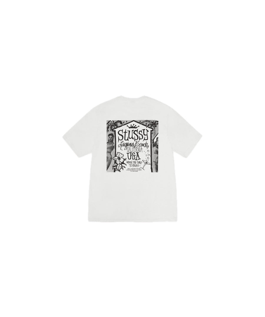 Stussy Stussy Beach House Tee Pigment Dyed Natural - widok główny z boku - Streetwear