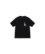 Stussy Kingpin Pigment Dyed Tee Black - widok z drugiego boku - Premium Quality