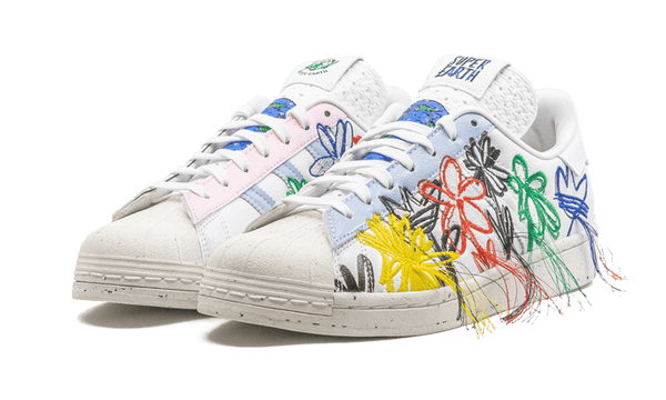 Superstar Sean Wotherspoon Superearth White - Kup oryginalne Superstar Sean Wotherspoon Superearth White - widok z drugiego boku - Sneakersy