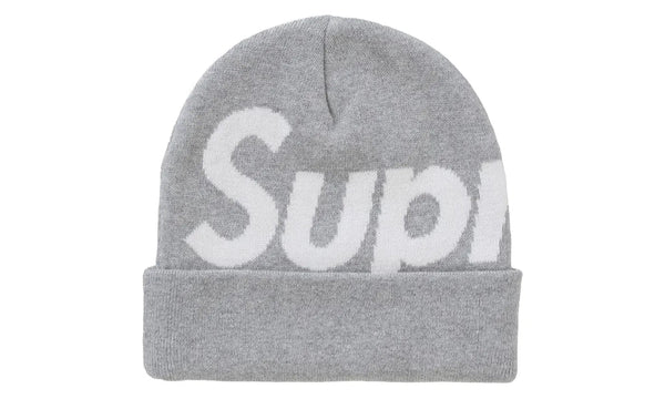 Supreme Big Logo Beanie (FW24) Ash Grey