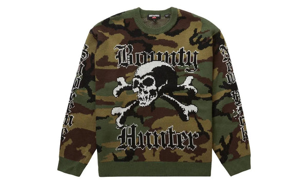Supreme Bounty Hunter Sweater Woodland Camo