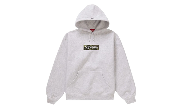 Supreme Box Logo Hooded Sweatshirt (FW23) Ash Grey
