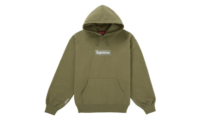 Supreme Box Logo Hooded Sweatshirt Olive (FW25)
