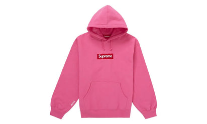 Supreme Box Logo Hooded Sweatshirt Magenta (FW25)