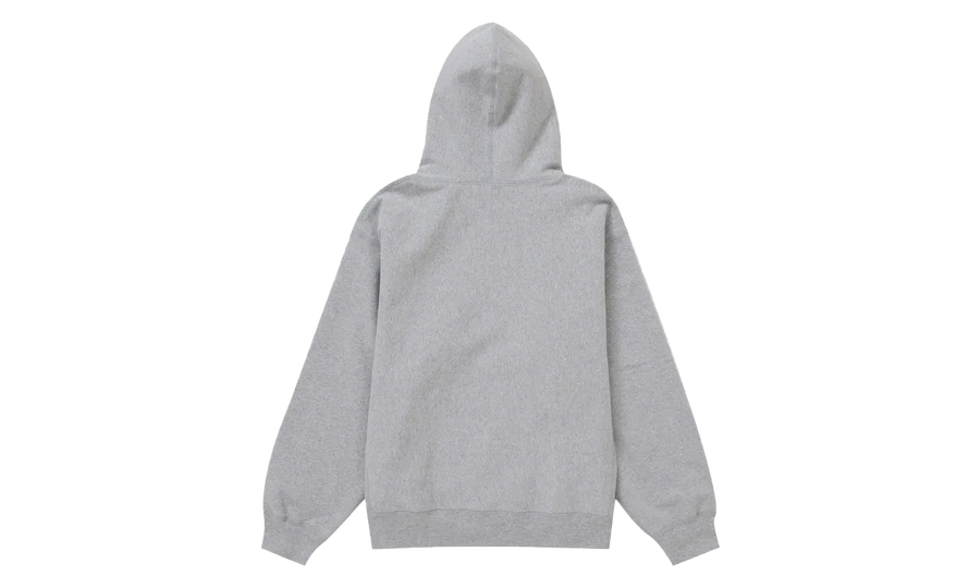 Supreme Box Logo Hooded Sweatshirt Sweatshirt (FW24) Ash Grey - widok z drugiego boku - Premium Quality