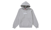 Supreme Supreme Box Logo Hooded Sweatshirt Sweatshirt (FW24) Ash Grey - widok główny z boku - Streetwear