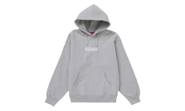 Supreme Box Logo Hooded Sweatshirt Sweatshirt (FW24) Ash Grey