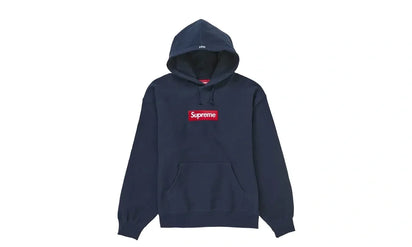 Supreme Box Logo Hooded Sweatshirt Sweatshirt (FW24) Navy