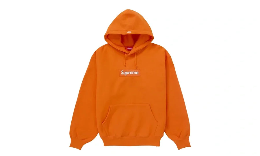 Supreme Box Logo Hooded Sweatshirt Sweatshirt (FW24) Orange