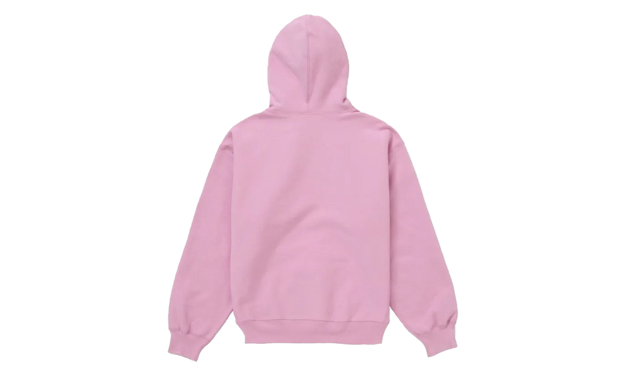 Supreme Box Logo Hooded Sweatshirt Sweatshirt (FW24) Pink - widok z drugiego boku - Premium Quality