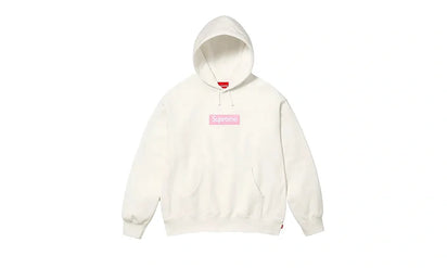 Supreme Box Logo Hooded Sweatshirt White (FW25)