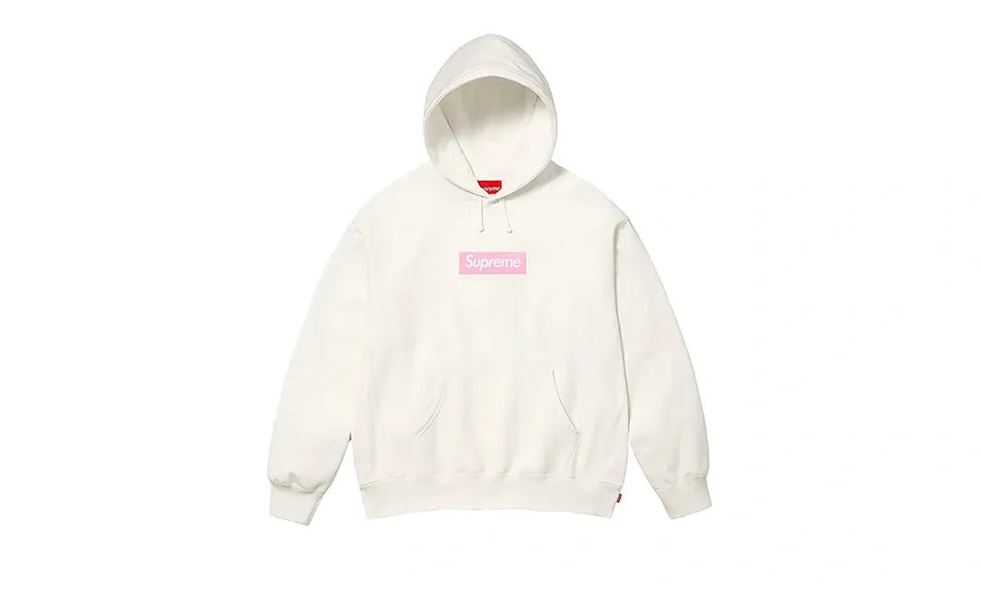 Supreme Box Logo Hooded Sweatshirt White (FW25)