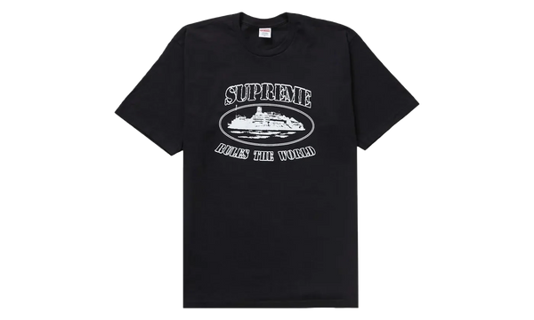 Supreme Corteiz Rules The World Tee Black