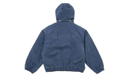 Supreme Faux Sherling Lined Bomber Jacket (FW25) Navy