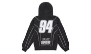 Fox Racing x Supreme Zip Up Hooded Sweatshirt Black