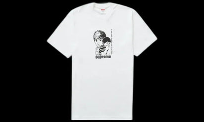 Supreme Supreme Freaking Out Tee White - widok główny z boku - Streetwear