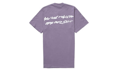 Supreme Futura Box Logo Tee Dusty Purple - widok z drugiego boku - Premium Quality