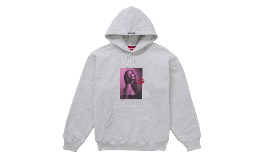 Supreme Kate Moss Hooded Sweatshirt Ash Grey