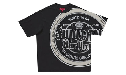 Yeezy Supreme Lager S/S Top Black czarny - widok główny z boku | Saturaise.com