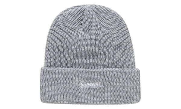 Supreme Loose Gauge Beanie (FW24) Heather Grey