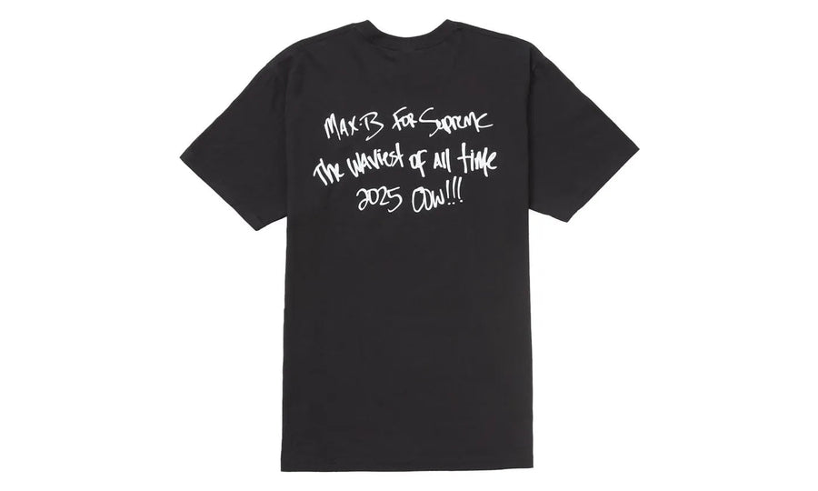 Supreme Max B Tee Black - widok z drugiego boku - Premium Quality