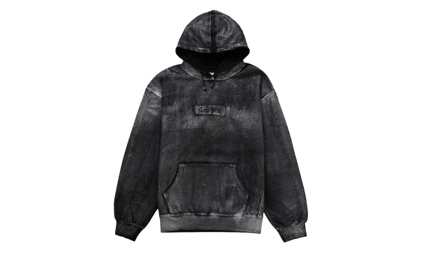 Supreme MM6 Maison Margiela Foil Box Logo Hooded Sweatshirt Black