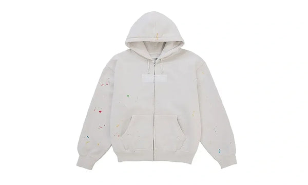 Supreme MM6 Maison Margiela Foil Box Logo Hooded Sweatshirt White