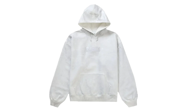 Supreme MM6 Maison Margiela Foil Box Logo Hooded Sweatshirt White