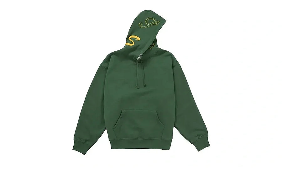 Supreme Multi S Logo Hooded Sweatshirt Pine - zdjęcie 3