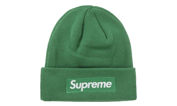 Supreme New Era Box Logo Beanie (FW24) Green