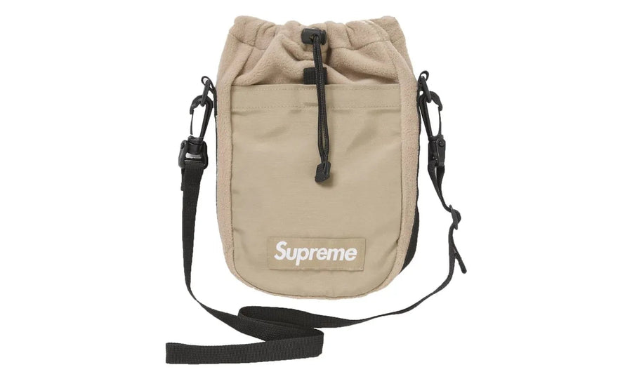 Supreme Supreme Polartec Sling Bag Taupe - widok główny z boku - Akcesoria