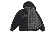 Supreme Reflective Arc Hooded Work Jacket Black